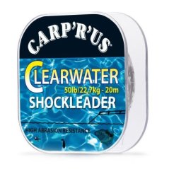 Carp´R´Us Clearwater Shockleader 20 m crystal - Nosnost 50 lb