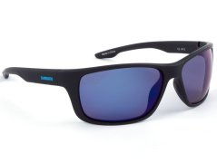Shimano Eyewear Antares Matte Black & Blue Mirror