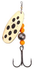 Savage Gear Blyskáč Caviar Spinner Gold