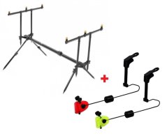 ZFISH Stojan Rod Pod Classic 3 Rods + 2x Indikátor záběru zdarma!