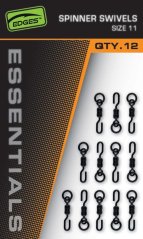 Fox Obratlíky Edges Essentials Spinner Swivel Veľkosť 11