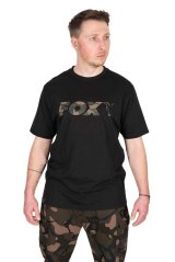 Fox Black/Camo Logo T-Shirt triko