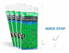 ZFISH Návazec Method Feeder Rig Quick Stop Braid