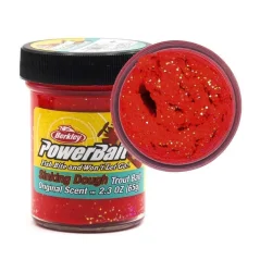 Berkley Powerbait Sinking Glitter Trout Bait Salmon Egg Red
