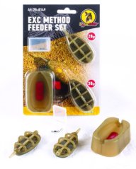 Extra Carp Method Feeder In Line set 2+1