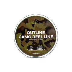 Avid Carp Vlasec Outline Camo Reel Line 0,33mm /300m/6,8kg