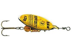DAM Třpytka Effzett Predator Spinner Yellow  Glitter