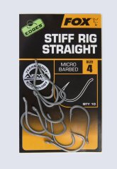 Fox Háčiky Stiff Rig Straight