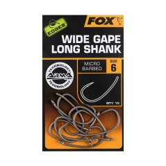 Fox Háčik Wide Gape Long Shank