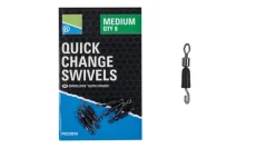 Rýchlo obratlík Preston Quick Change Swivels - Medium