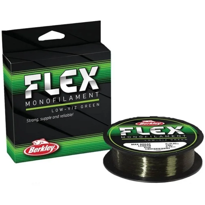 Vlasec Berkley Flex Monofilament Green 300m