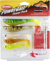 Berkley Sada Gumových Nástrah a Jigových Hlavičiek Pro Pack Vertical Fishing