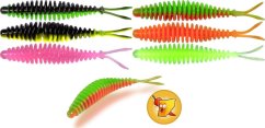 Quantum Magic Trout T-Worm V-Tail 1,5g 6,5cm 6ks Chili/Cheese