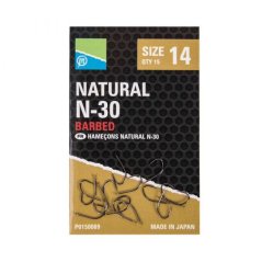 Háčik Preston Natural N-30