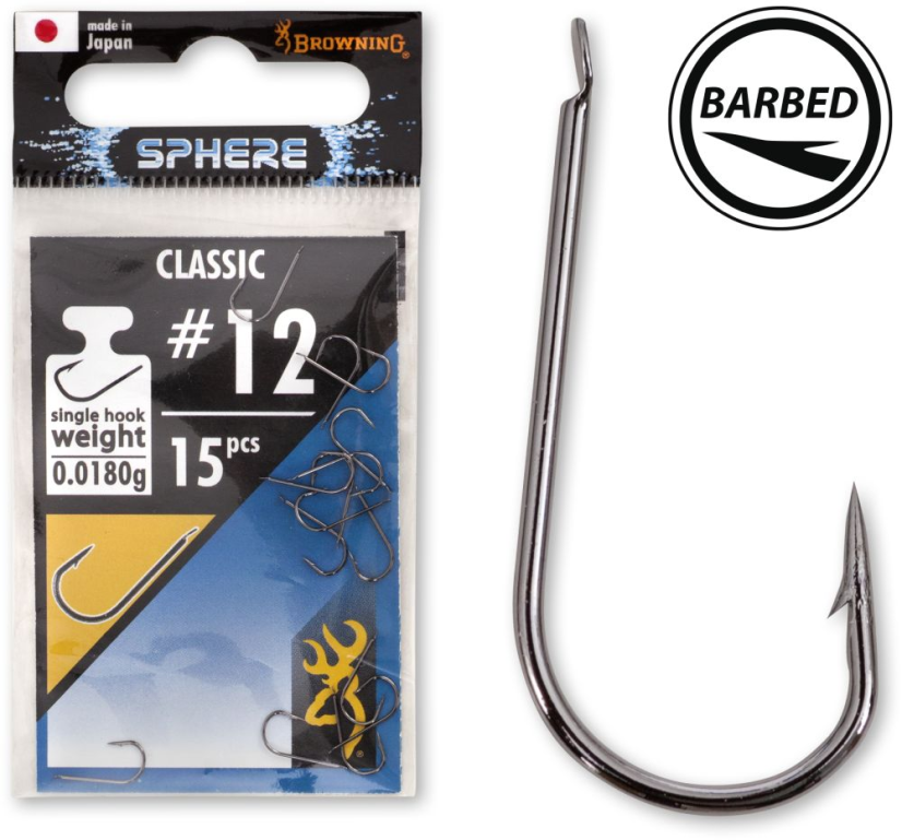 Háčiky Browning Sphere Classic 15ks