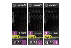 Matrix Návazec MXC-1 Pole Rig Barbless 10 cm