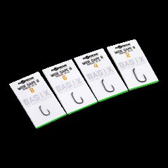 Korda Háčky Basix Wide Gape Barbless 10 ks - Velkosť 6