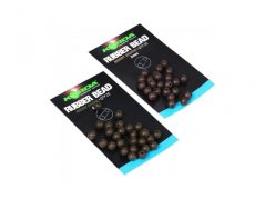 Gumové korálky Korda Rubber Beads Weedy Green 25ks - 5 mm