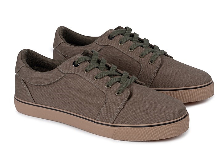Fox Topánky Khaki Canvas Shoe