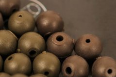 Gumové korálky Korda Rubber Beads Weedy Green 25ks - 4 mm