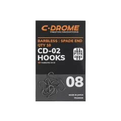 Háčiky Preston C-Drome CD-02 Barbless 10ks #8