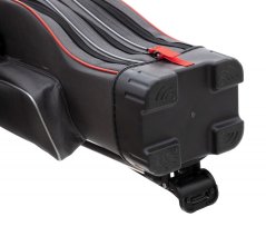 MIKADO Obal na prúty COMP. STIFFED sivý - (3 komorový)