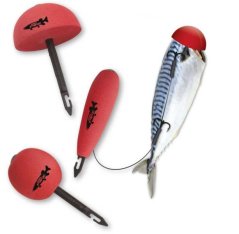 Quantum MR Pike Bait POP UP KIT RED 3PCS
