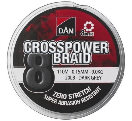 DAM Crosspower 8-Braid  0.10mm 150m