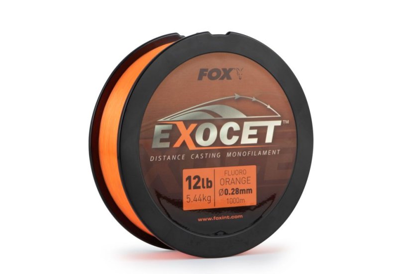 Fox vlasec Exocet Fluoro Orange Mono 1000m