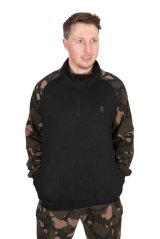 Fox Mikina LW Black Camo QTR Zip