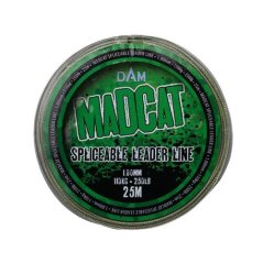 Madcat Návazcová Šňůra Spliceable Leader Line 25 m - Nosnost 110 kg / Návin 25 m / Barva Zelená