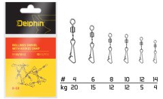 Rollings swivel with Hooked snap B-03
