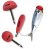 Quantum MR Pike Bait POP UP KIT RED 3PCS