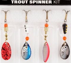 ABU GARCIA TROUT SPINNER KIT 4ks