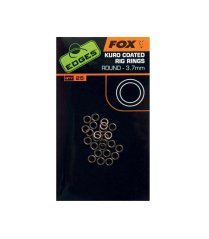 FOX EDGES Kuro Coated Rig Rings Large