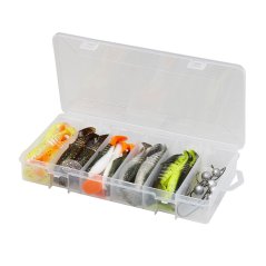 Savage Gear Gumové Nástrahy Cannibal Shad Kit Mixed Colors 36 ks - 6,8cm-8cm