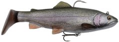 Savage Gear Gumová Nástraha 4D Rattle Trout Hrkajúci Pstruh Rainbow Trout 17cm 80g