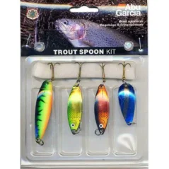 Abu Garcia Trout Spoon Kit 4ks