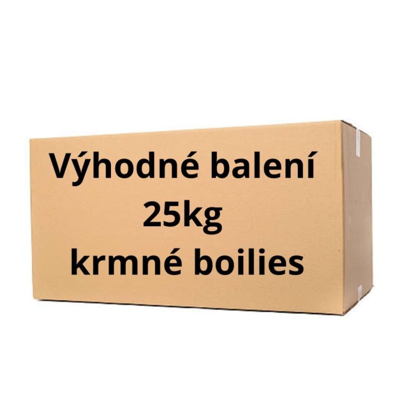 Krmné Aktiv Boilies 25kg Mega Balení 24mm