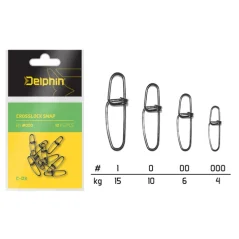 DELPHIN - Karabinky Crosslock Snap